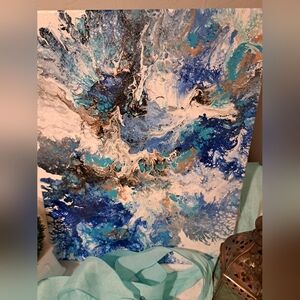 Acrylic Pour Painting